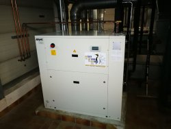 Projekt: Kaltwassererzeugung für eine Maschinenkühlung<br>Foto: Kaltwassersatz